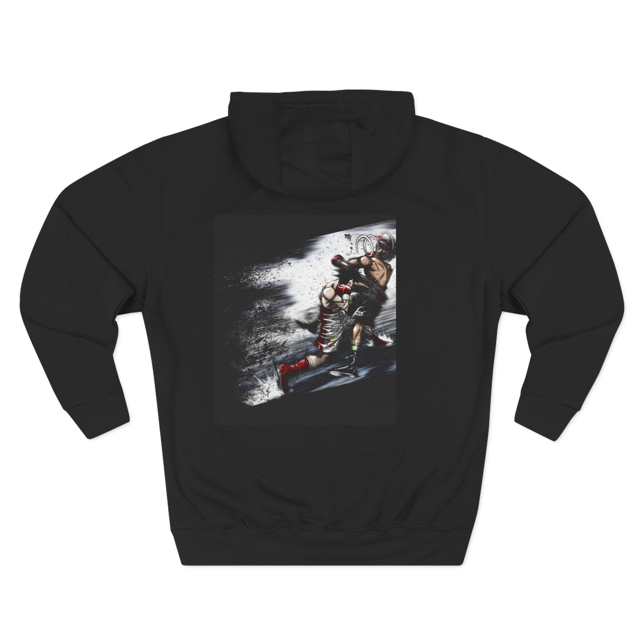 Hoodie — "Forgotten Name" Graphic Surf Rescue Fleece Hoodie