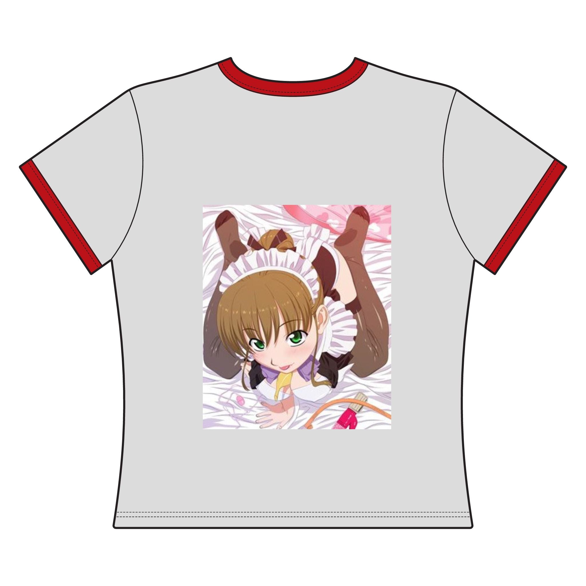 Women's Maid in Heaven Ringer Tee